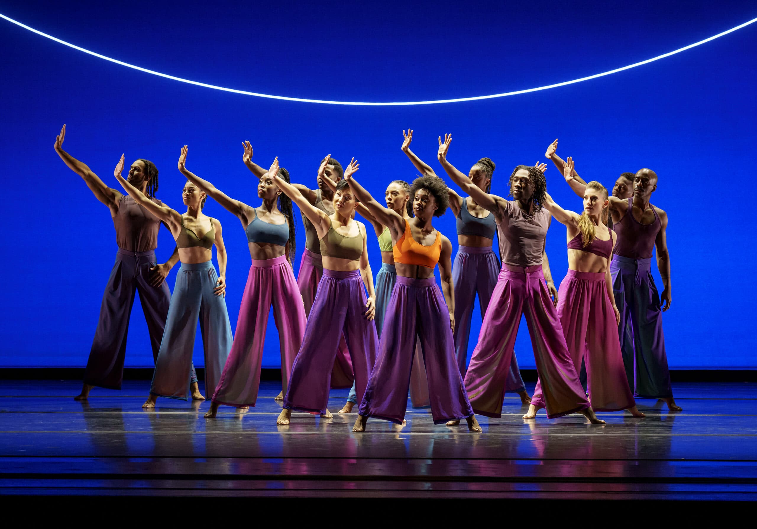 Alvin Ailey American Dance Theater in Kyle Abraham's "Are You in Your Feelings." (Courtesy Paul Kolnik/Alvin Ailey American Dance Theater)