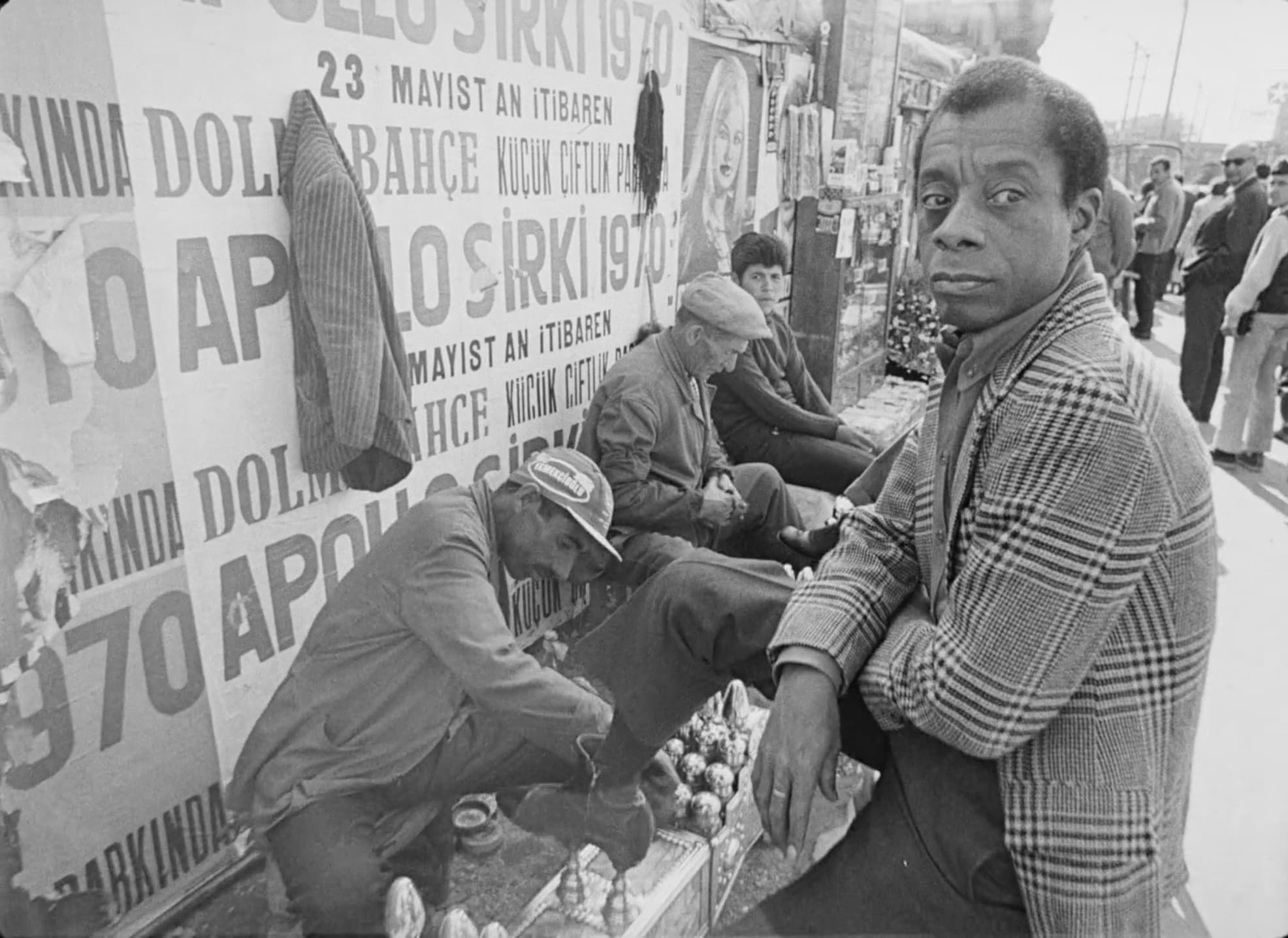 Still of James Baldwin in &quot;From Another Place.&quot; (Courtesy Coolidge Corner Theatre)