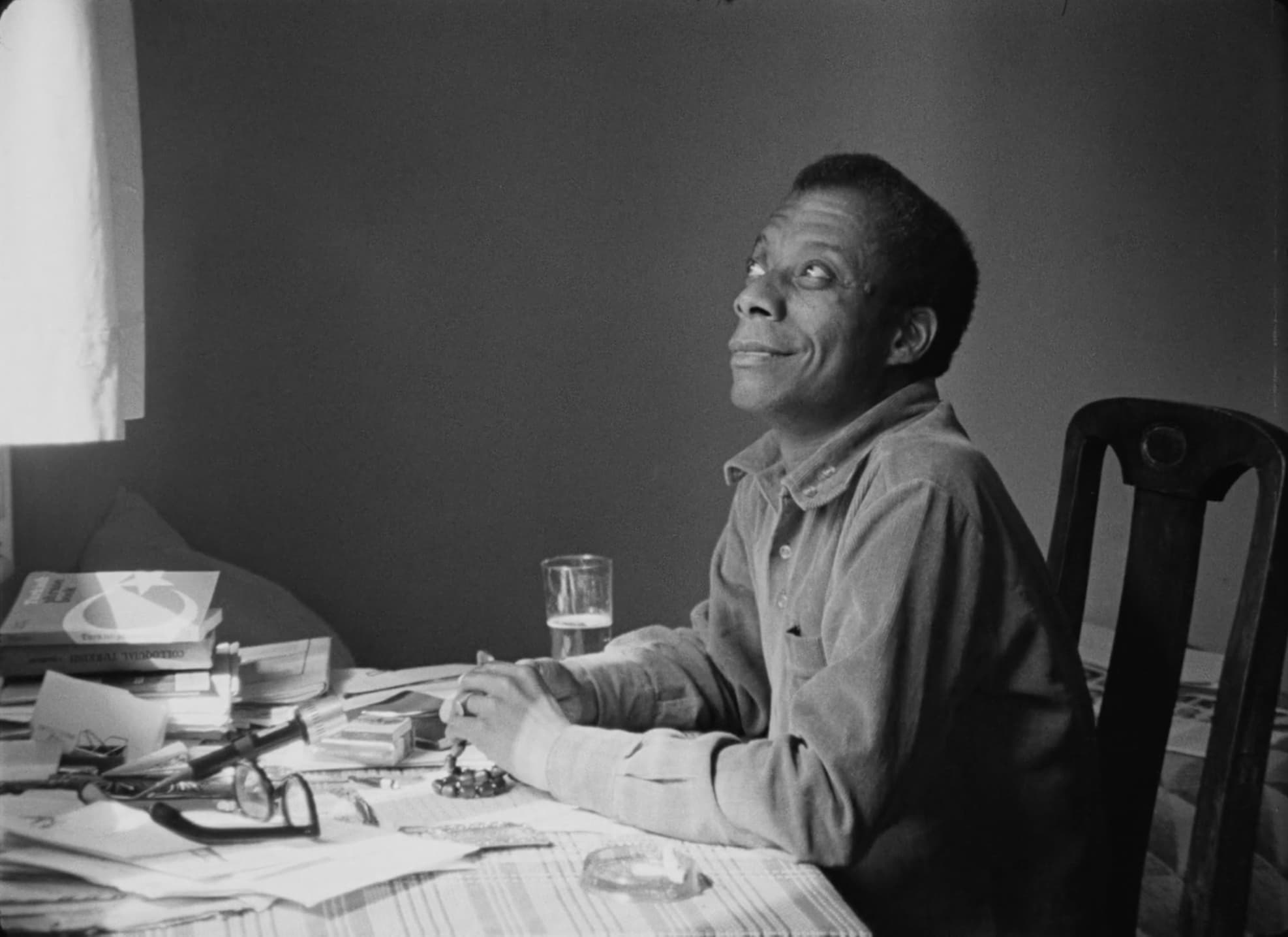 Still of James Baldwin in &quot;From Another Place.&quot; (Courtesy Coolidge Corner Theatre)