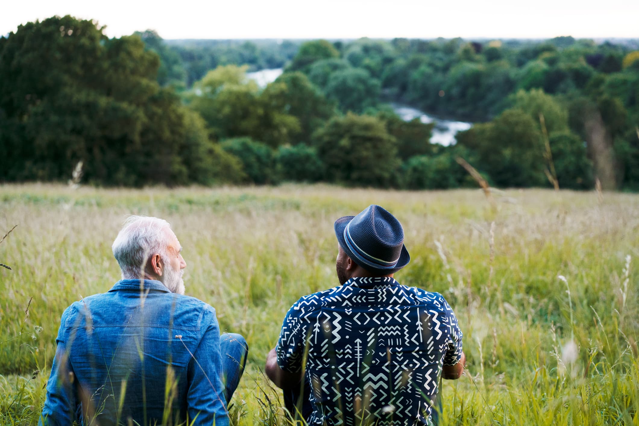 In the song, Paul Simon created “a watercolor image of a pair of old men sitting on a park bench like bookends,” writes Glenn Rifkin. (Photo via Getty Images)