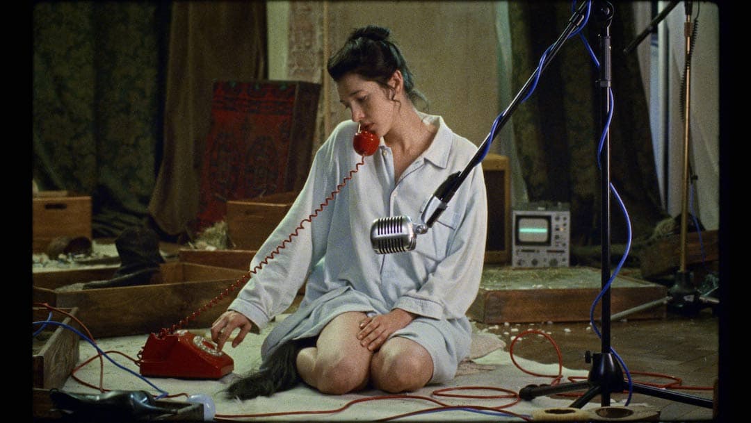 "Piaffe," Ann Oren’s debut feature, follows a Foley artist who becomes obsessed with her work and grows a tail. (Courtesy Boston Underground Film Festival)