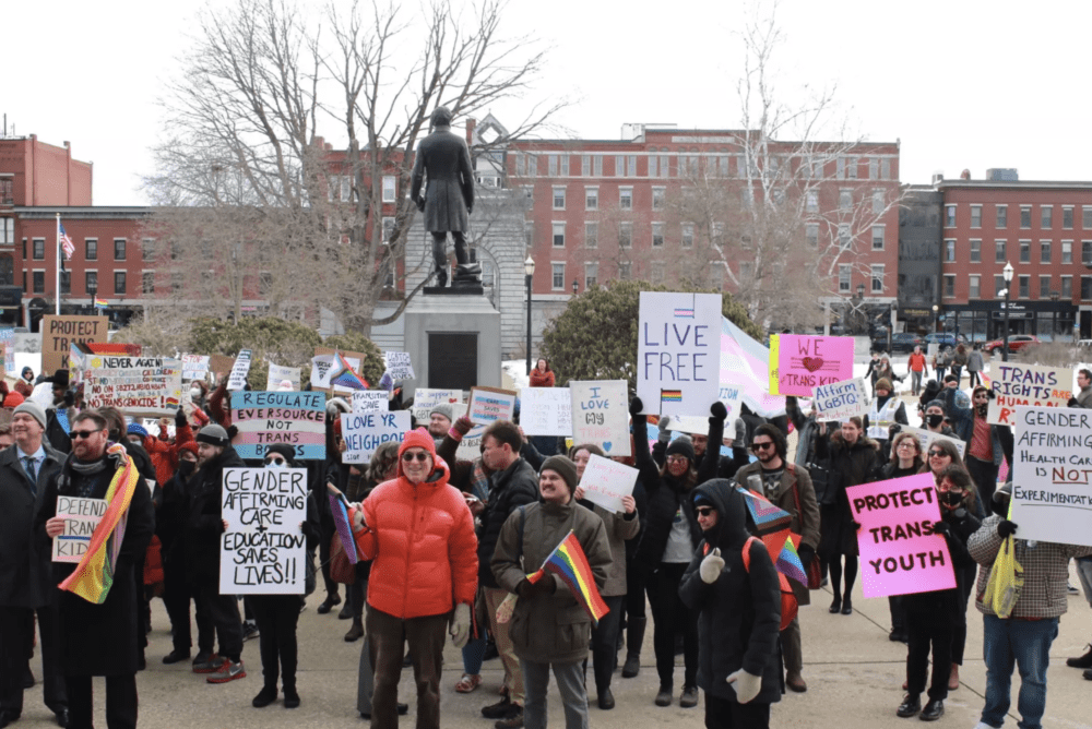 In testimony and rally, crowds oppose Republican-backed bills targeting LGBTQ youth - Vimarsana News