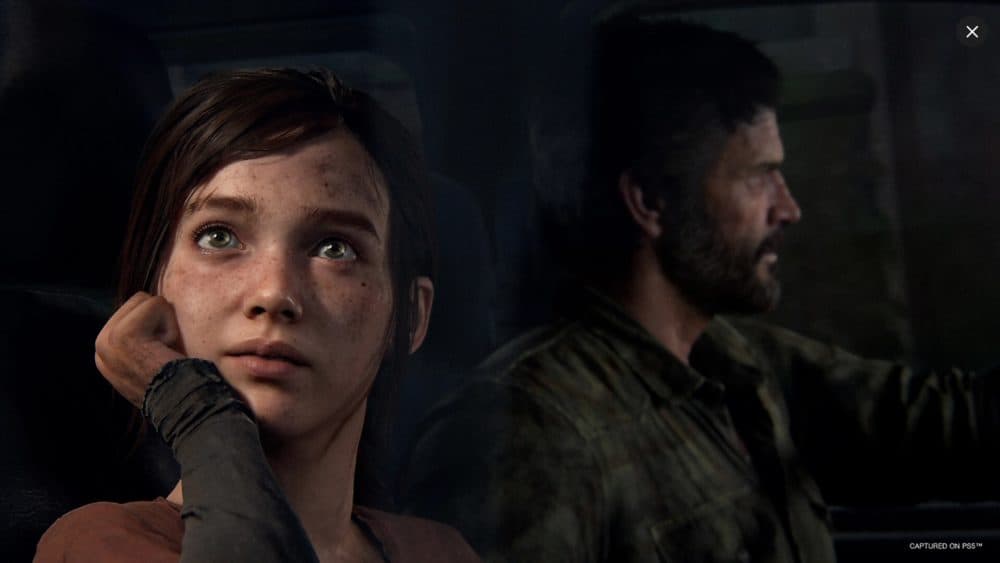 Llie (Interprété Par Ashley Johnson) Et Joel (Troy Baker) De La Version Remasterisée De 