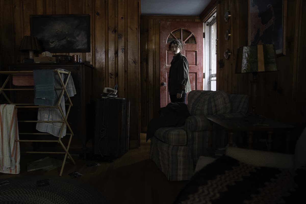 After an experimental ear procedure, 20-year-old Chloe Grayden (Lachlan Watson) begins to suffer from auditory hallucinations in the film "The Unheard." (Courtesy Boston Underground Film Festival)