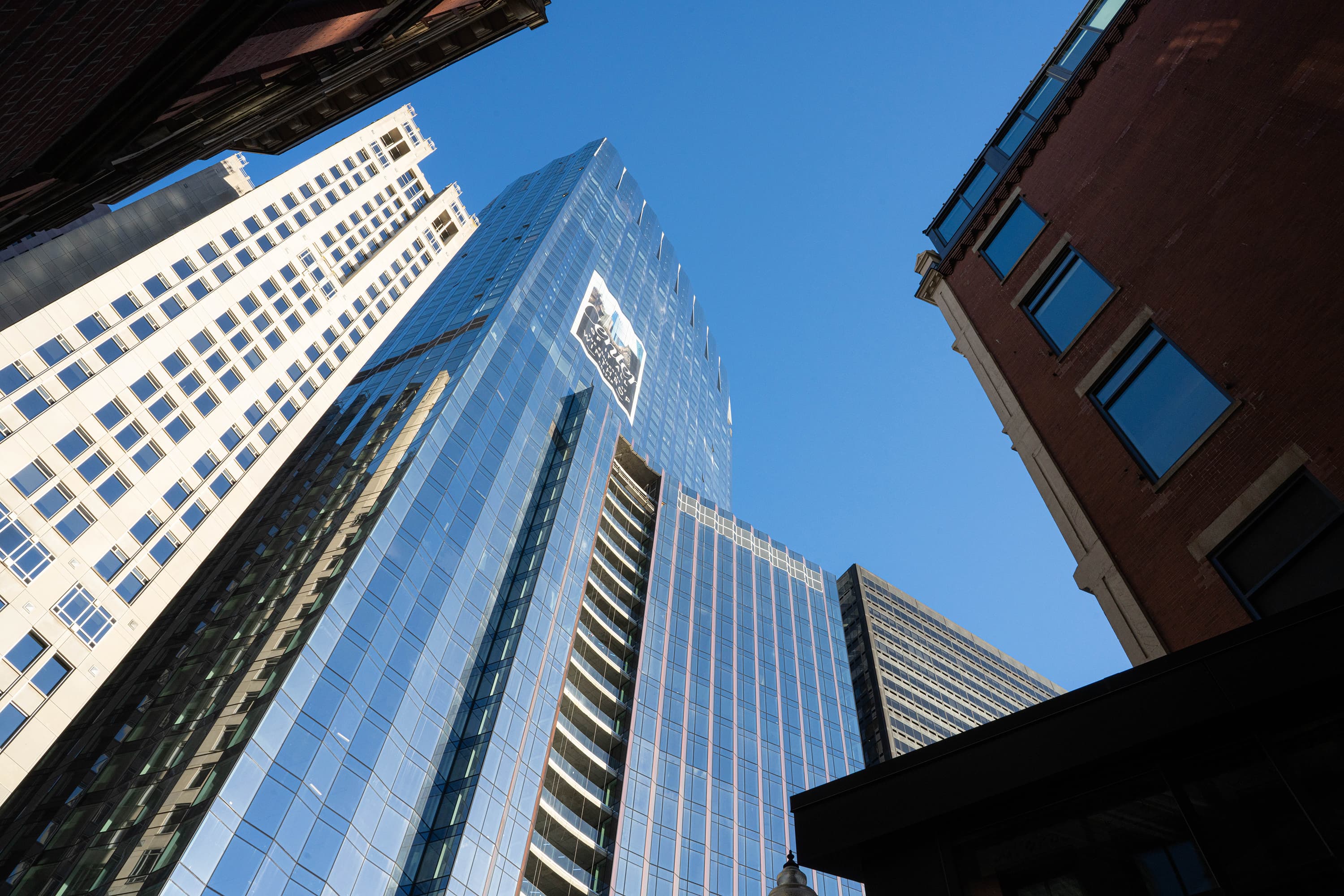 Winthrop Center office building in downtown Boston is one of the largest buildings in the world to use passive house design. (Credit: MP Boston)
