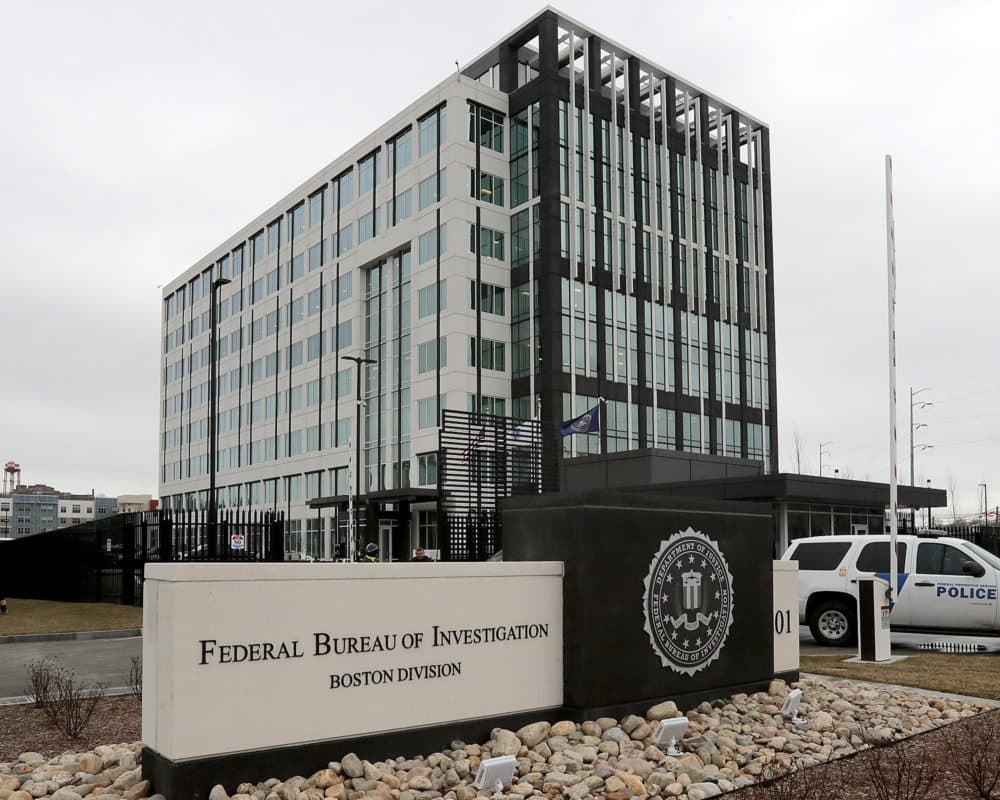 The FBI's Boston division facility in Chelsea, Mass. in 2017. (John Blanding/The Boston Globe via Getty Images)
