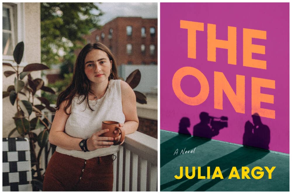 Julia Argy's debut novel "The One" goes behind the scenes of reality TV. (Courtesy the publisher; photo of Argy by Sejal Soham)