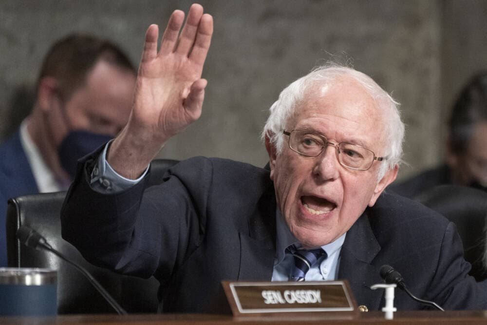 U.S. Sen. Bernie Sanders, I-Vt., on Capitol Hill in Washington in 2023. (Jacquelyn Martin/AP)