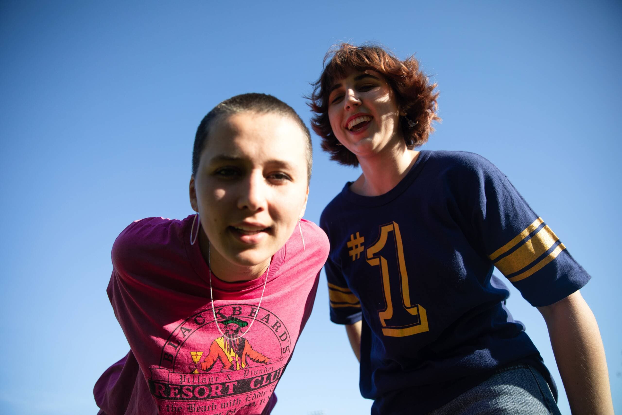 Piper Torrison and Keely Martin form DIY band Mediocre. (Courtesy the artists; photo by Ginger Port)