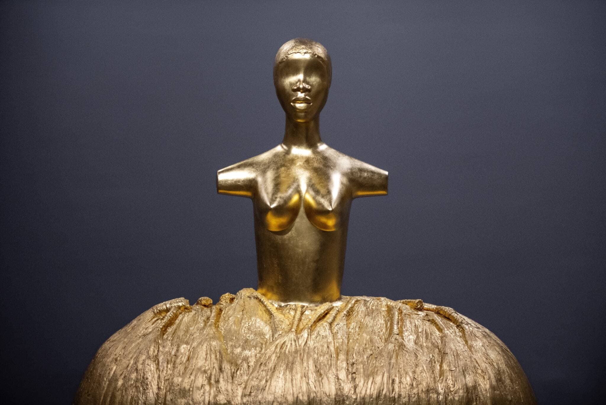 Simone Leigh, "Cupboard" (detail), 2022. (Courtesy the artist and Matthew Marks Gallery; Photo by Timothy Schenck)
