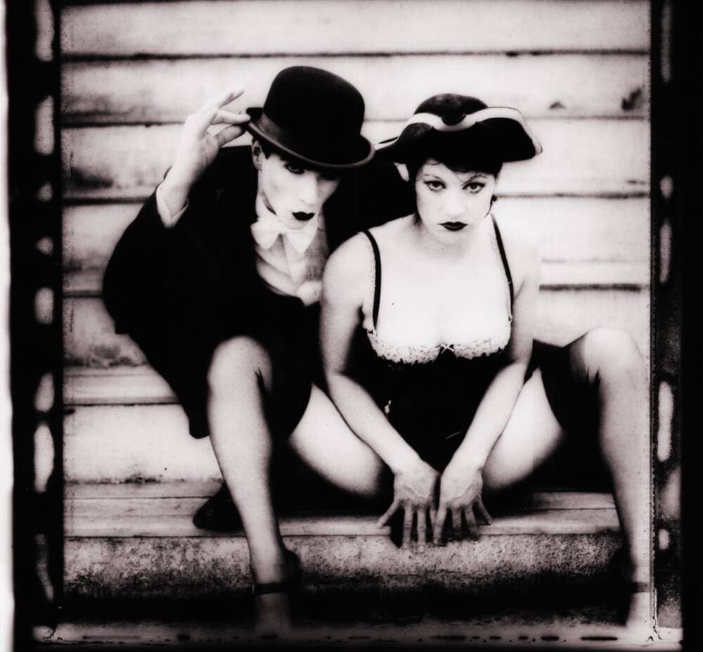Brian Viglione and Amanda Palmer form the duo The Dresden Dolls. (Courtesy Scott Irvine)
