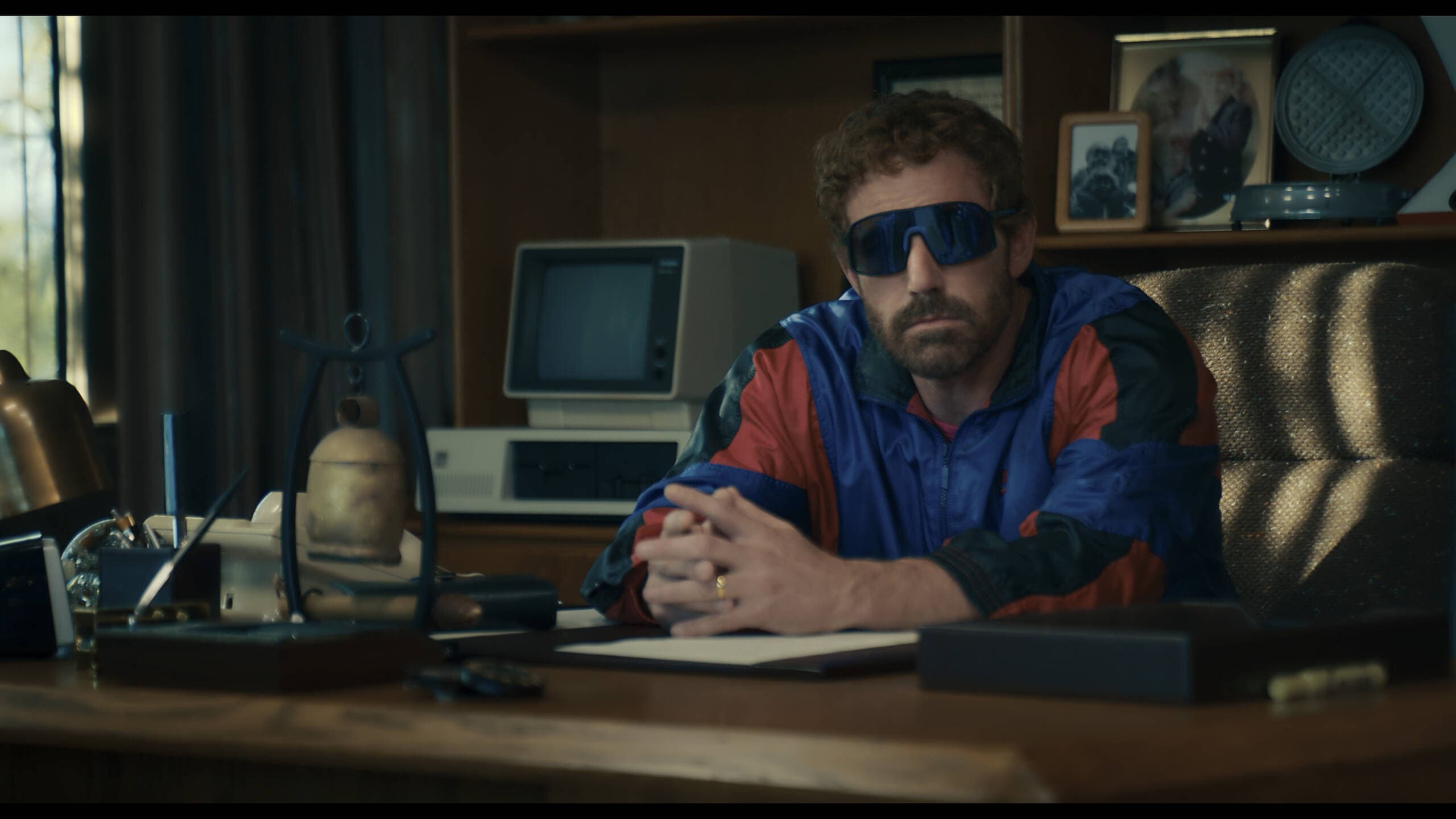 Ben Affleck as Phil Knight in "Air." (Courtesy of Amazon Studios)