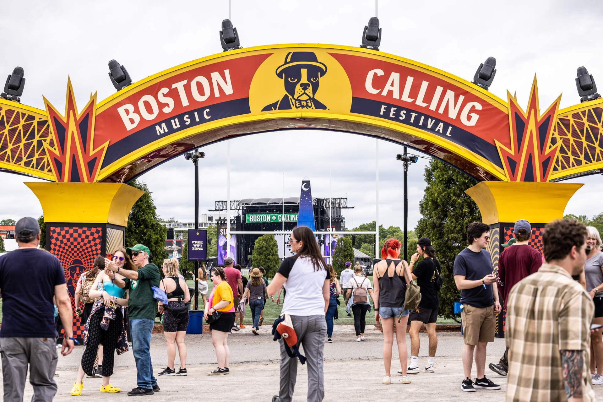 The 2022 Boston Calling gate. (Courtesy Alive Coverage)