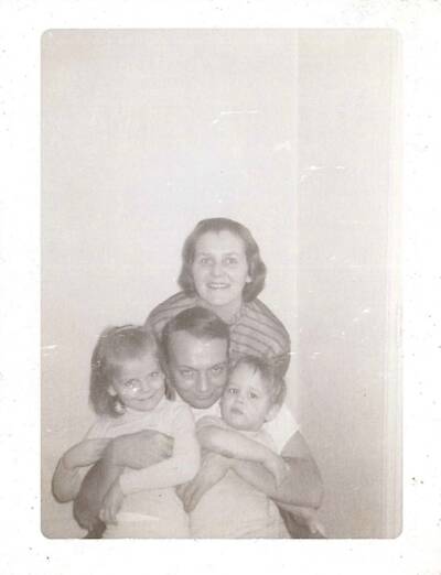 The author and her family in 1970. (Courtesy Jennifer Beard)