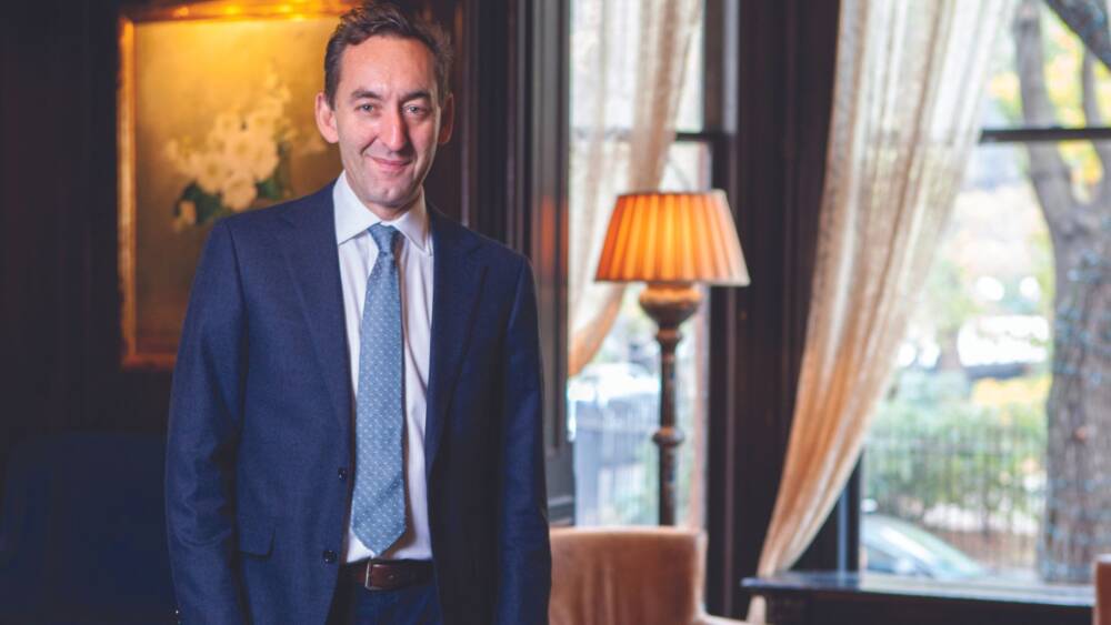 Ben Hartley is the new executive director of Silkroad, the nonprofit musician Yo-Yo Ma created. (Courtesy Silkroad)