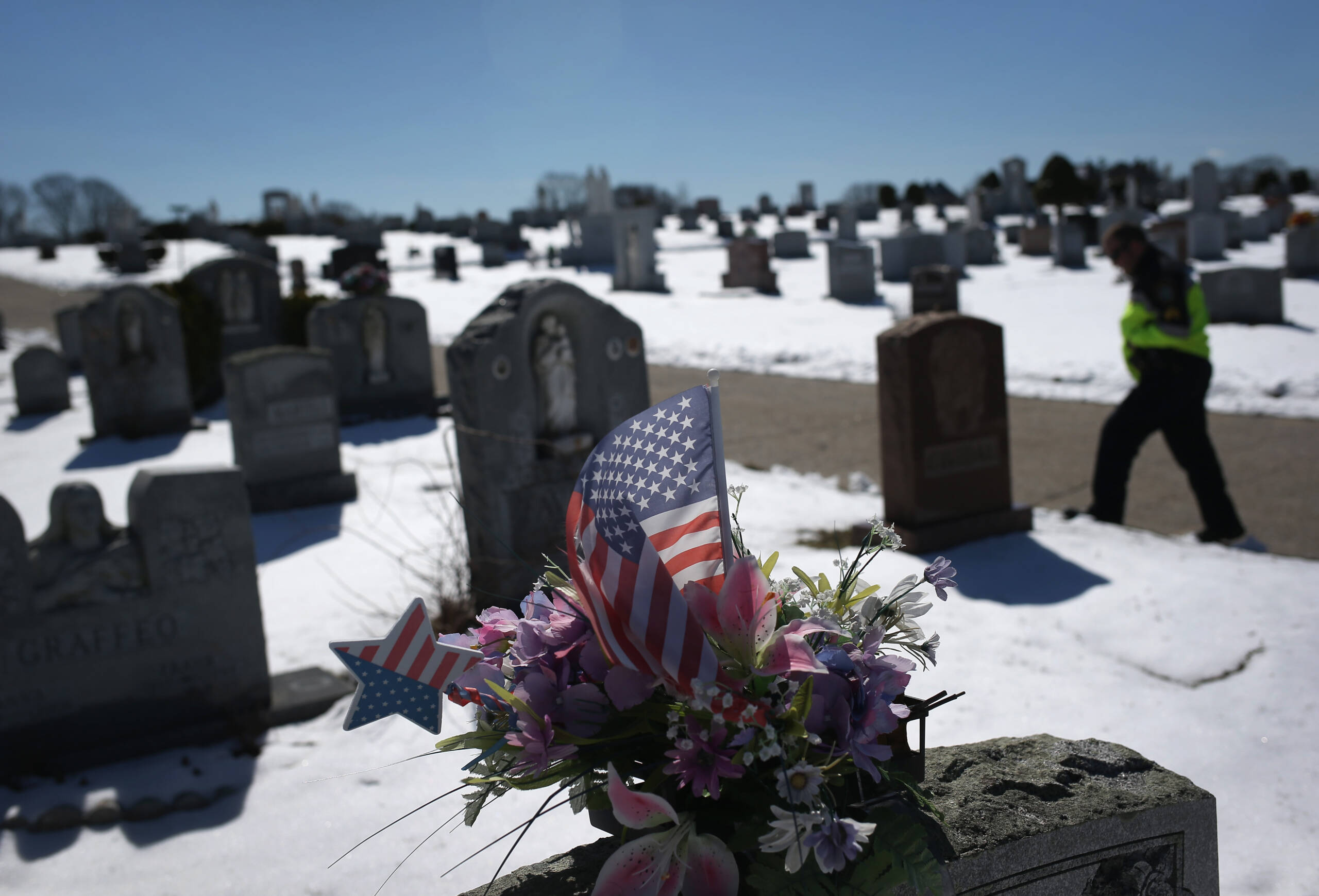 Drug overdose deaths increased by 2% last year. (John Moore/Getty Images)
