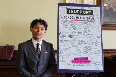 It's hard to learn when you're hungry. 'I'm living proof'