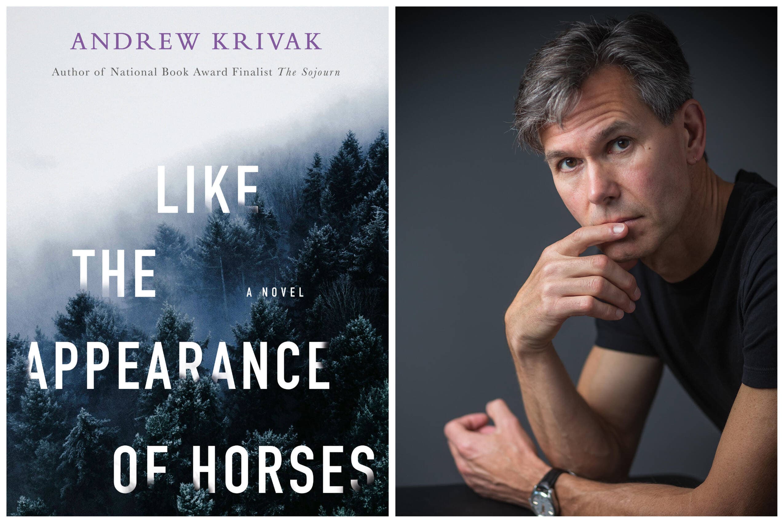 Somerville author Andrew Krivak is the author of "Like the Appearance of Horse." (Courtesy the publishers; photo by Sharona Jacobs)