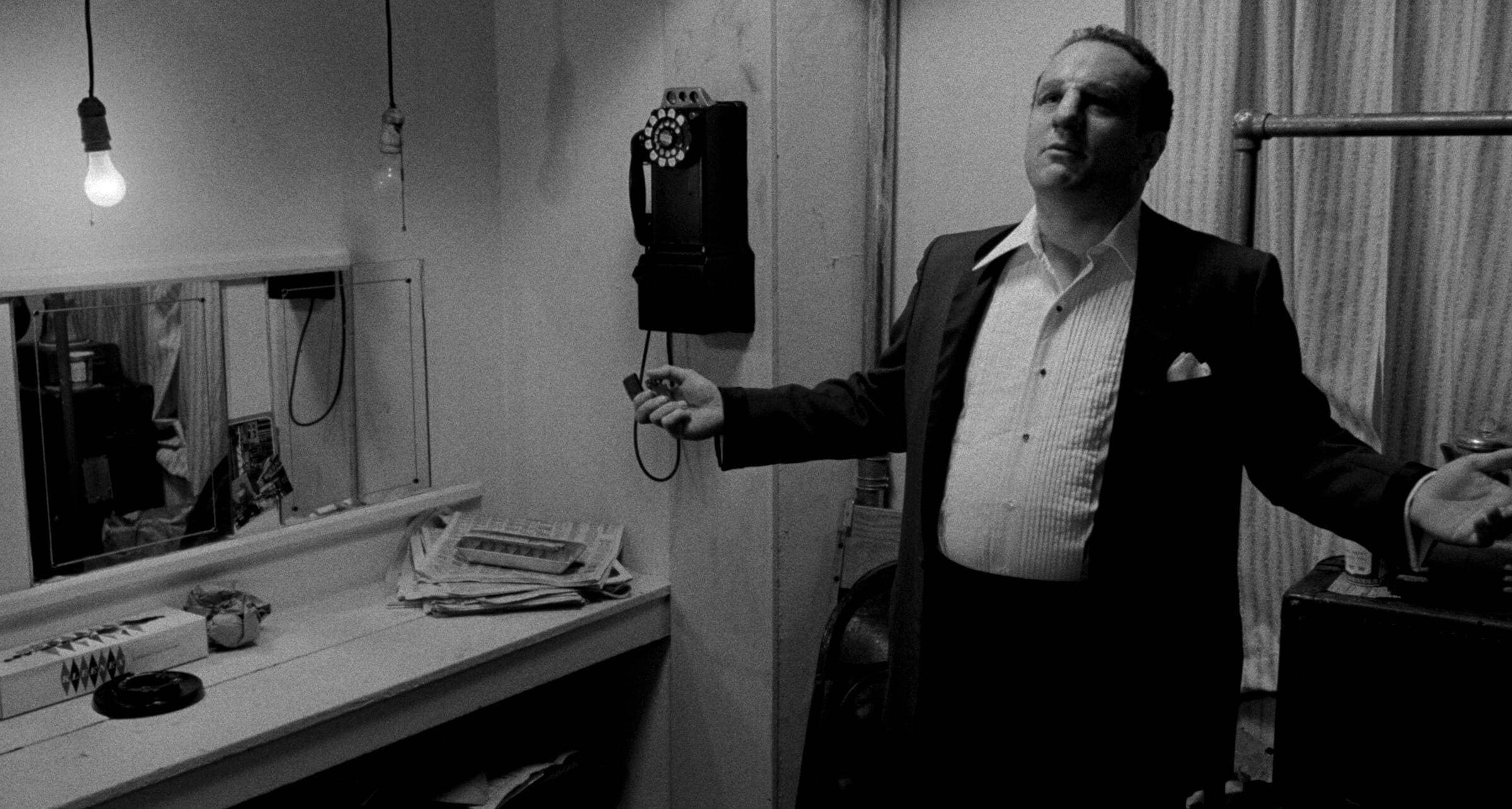 Robert De Niro as an older Jake LaMotta in "Raging Bull." (Courtesy The Criterion Collection)