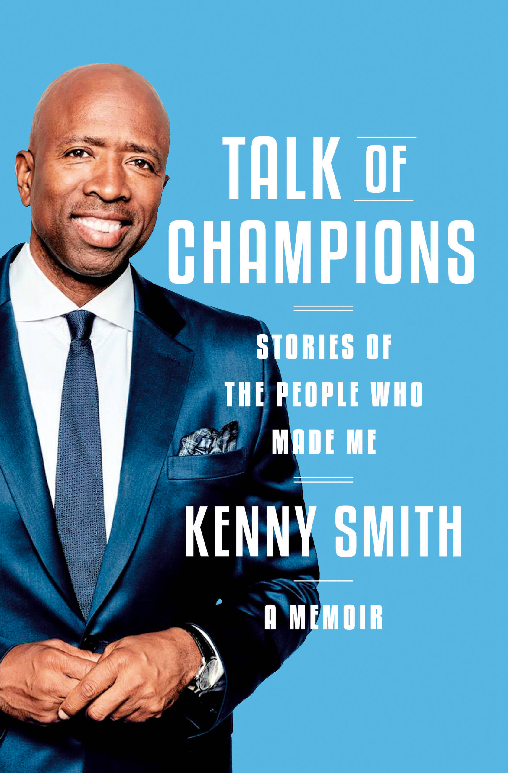 The cover of &quot;Talk of Champions&quot; by Kenny Smith. (Courtesy of Knopf Doubleday Publishing Group)
