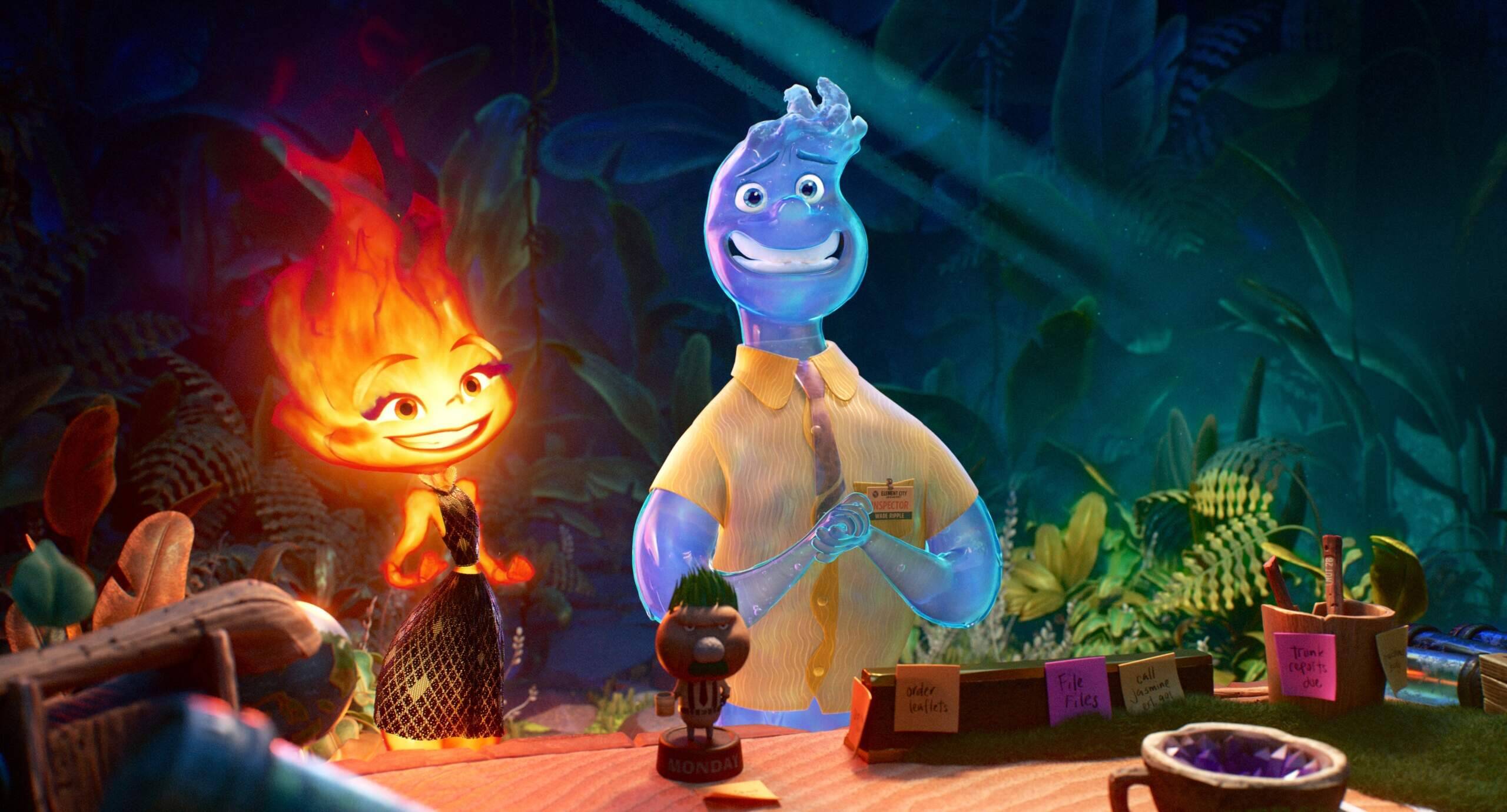 A still from &quot;Elemental.&quot; (Courtesy of Disney)