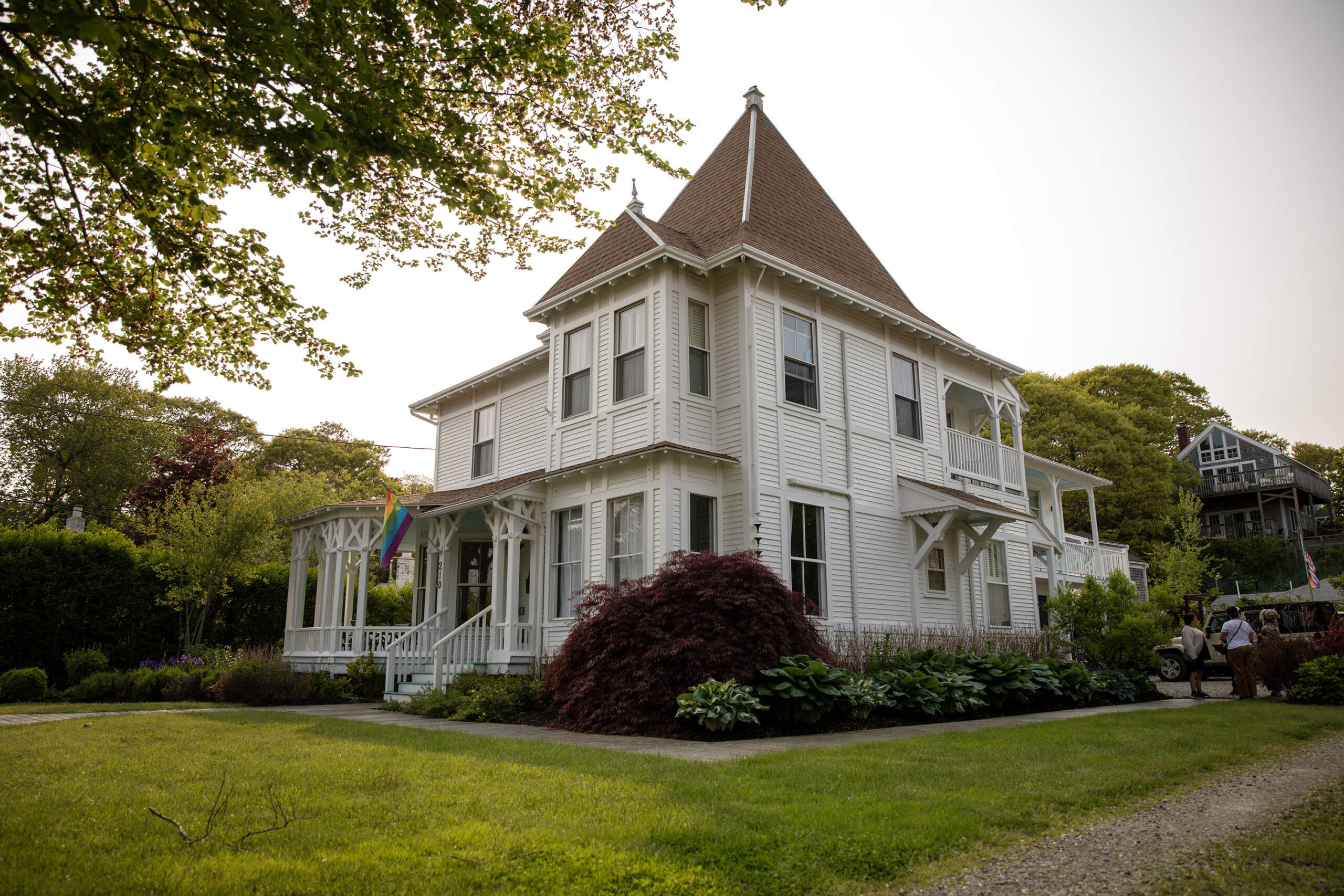 The Summer of Sass house in Provincetown. (Robin Lubbock/WBUR)
