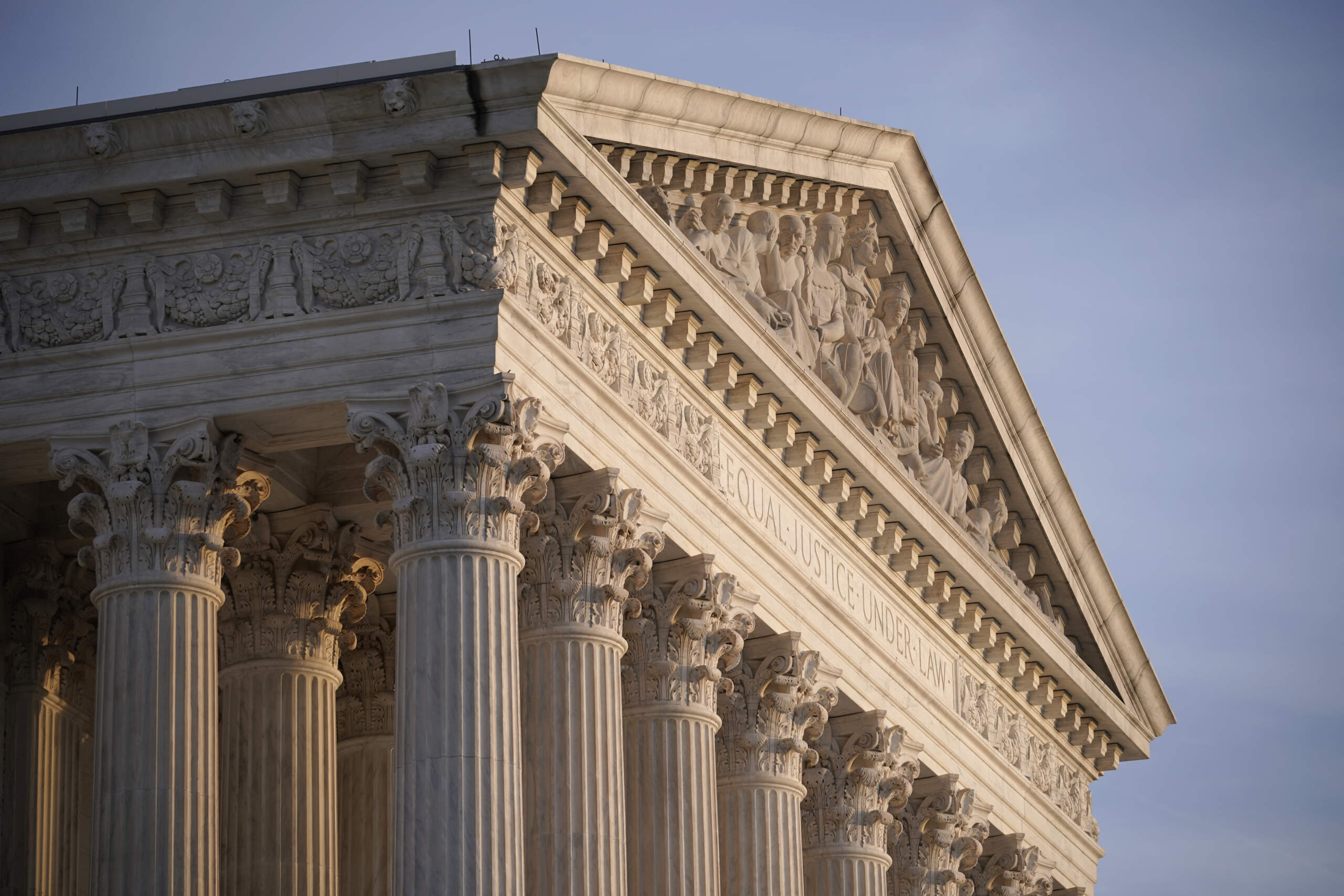 The Supreme Court is seen in Washington. (J. Scott Applewhite/AP)