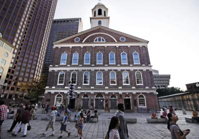 Exhibit detailing the history of slavery in Boston opens in Faneuil Hall