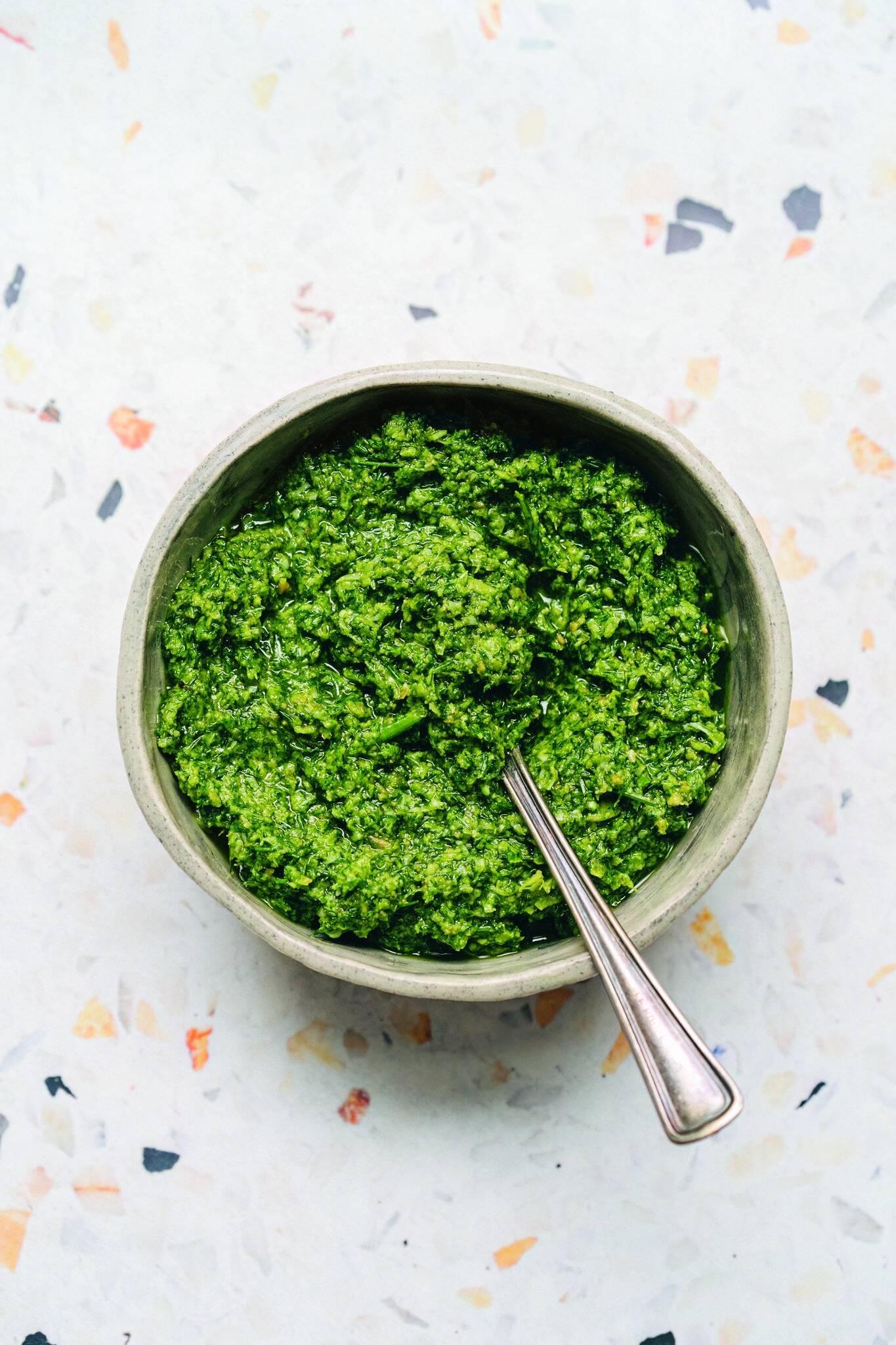 Fennel frond pesto. (Hetty McKinnon)