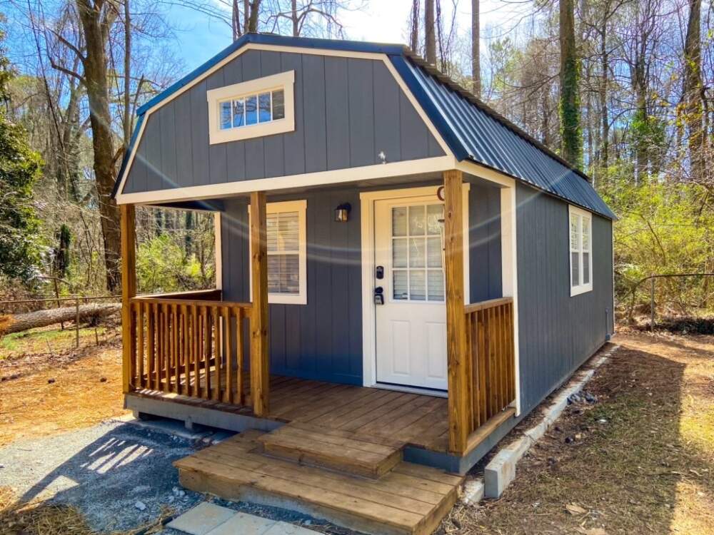 Precious Price's tiny home. (Courtesy of Precious Price)
