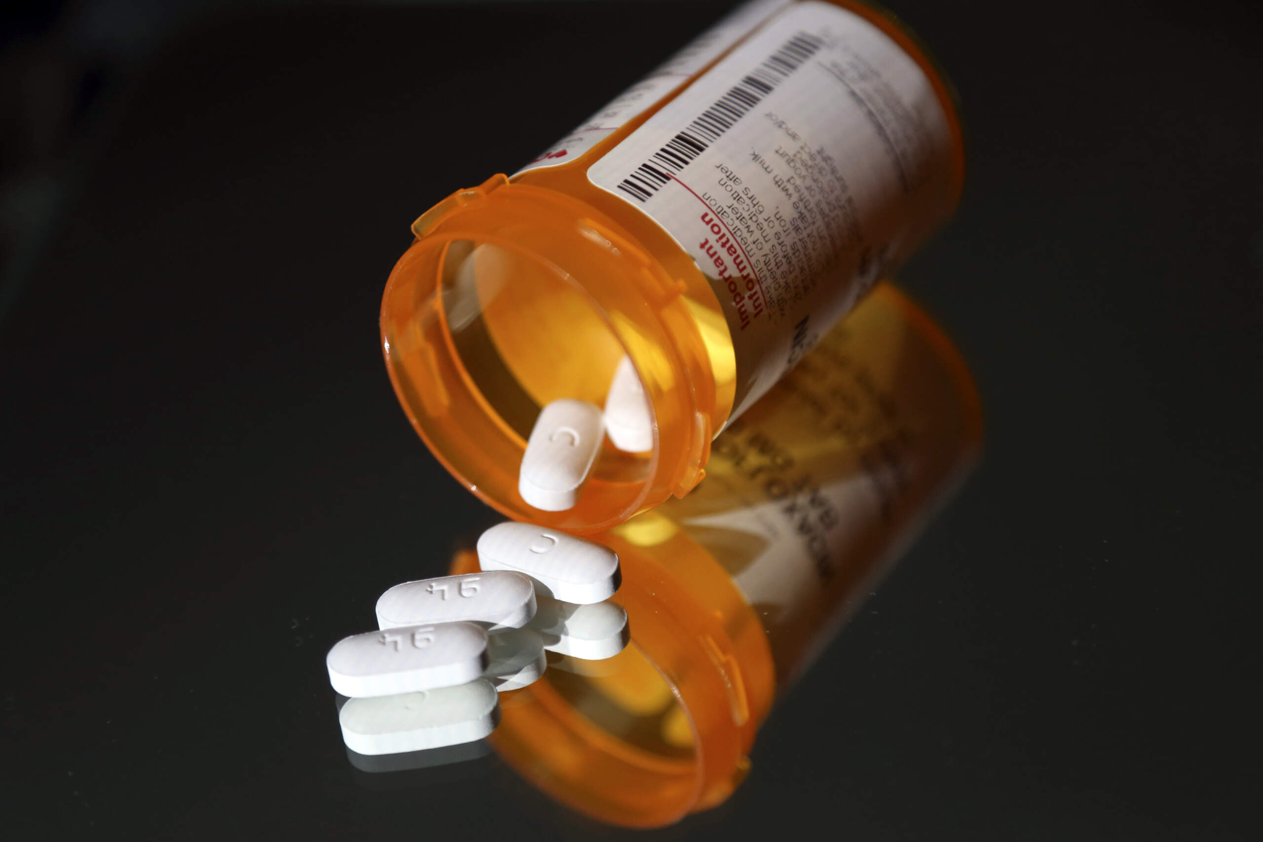Pharmaceuticals are seen in North Andover, Mass., June 15, 2018. (Elise Amendola/AP)