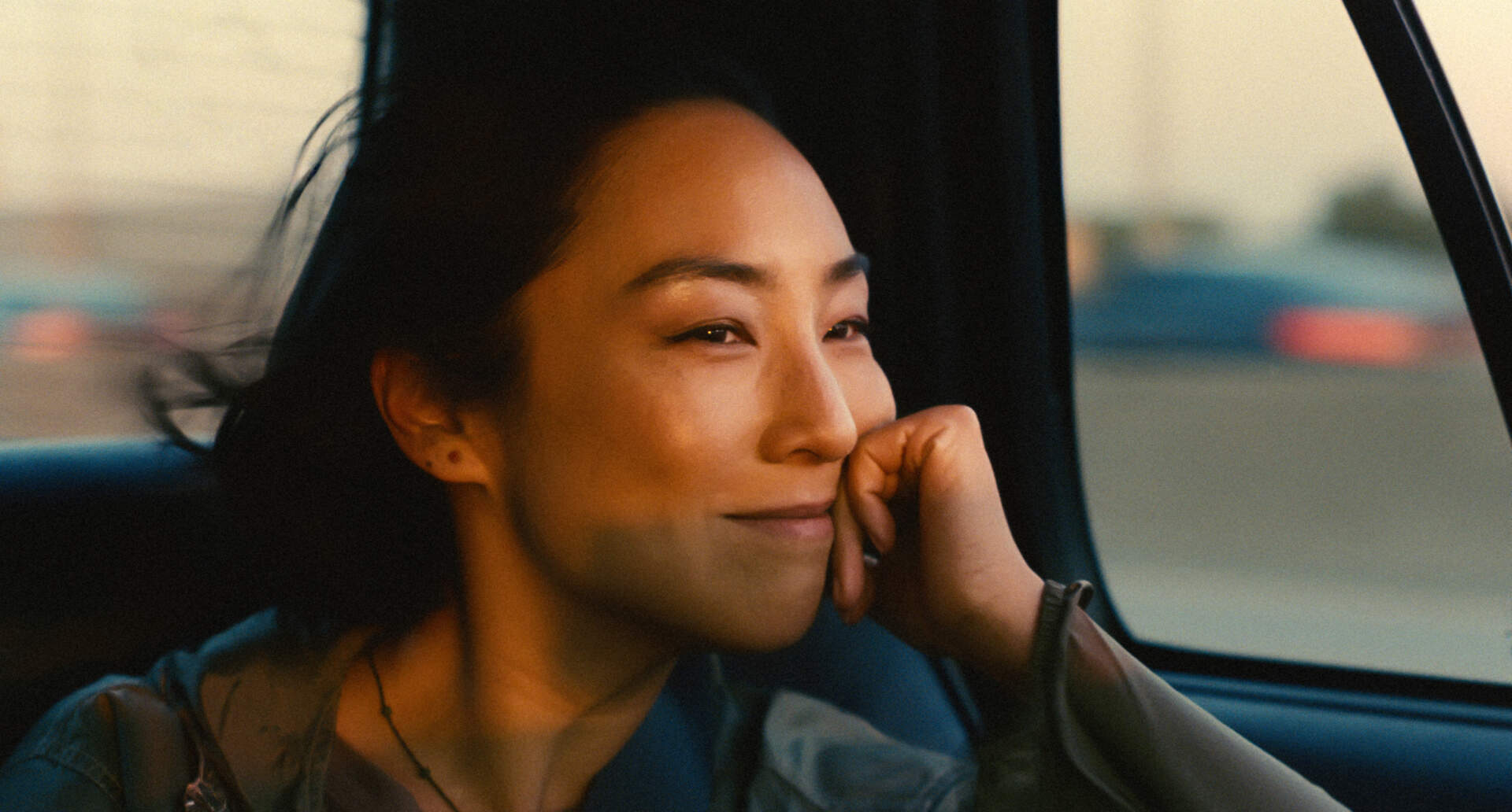 Greta Lee in &quot;Past Lives.&quot; (Courtesy of A24)