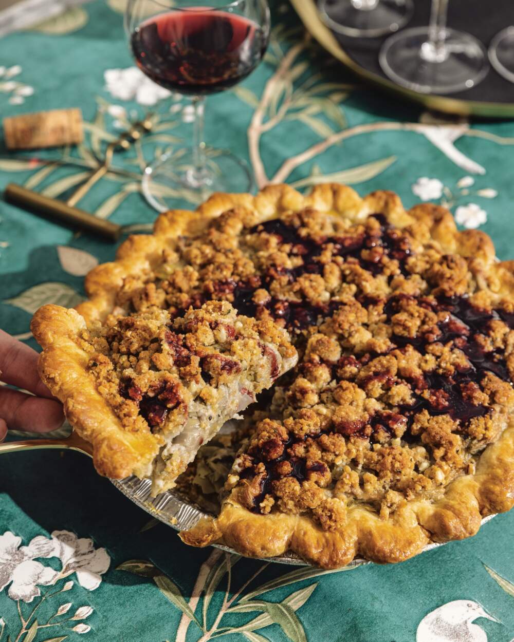 California artichoke pie. (Courtesy of Alanna Hale)