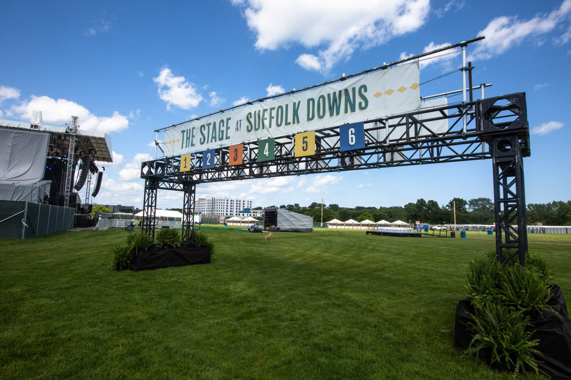 The Stage at Suffolk Downs. (Courtesy Ben Stas)