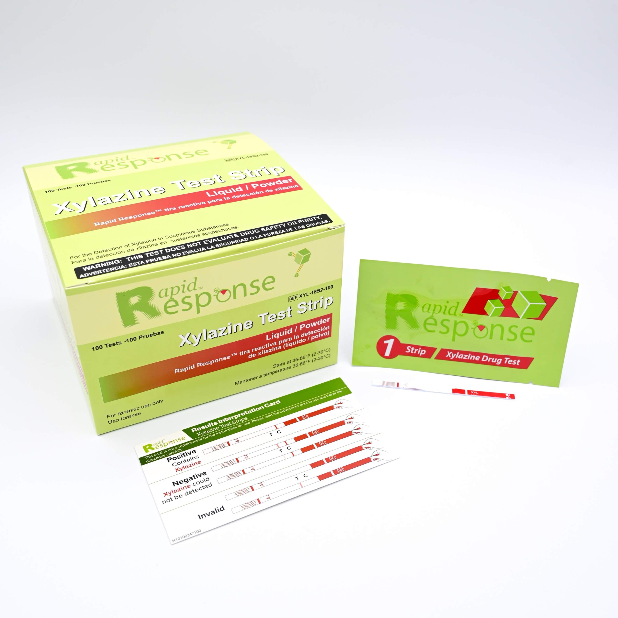 A xylazine test kit. (Photo courtesy BTNX)