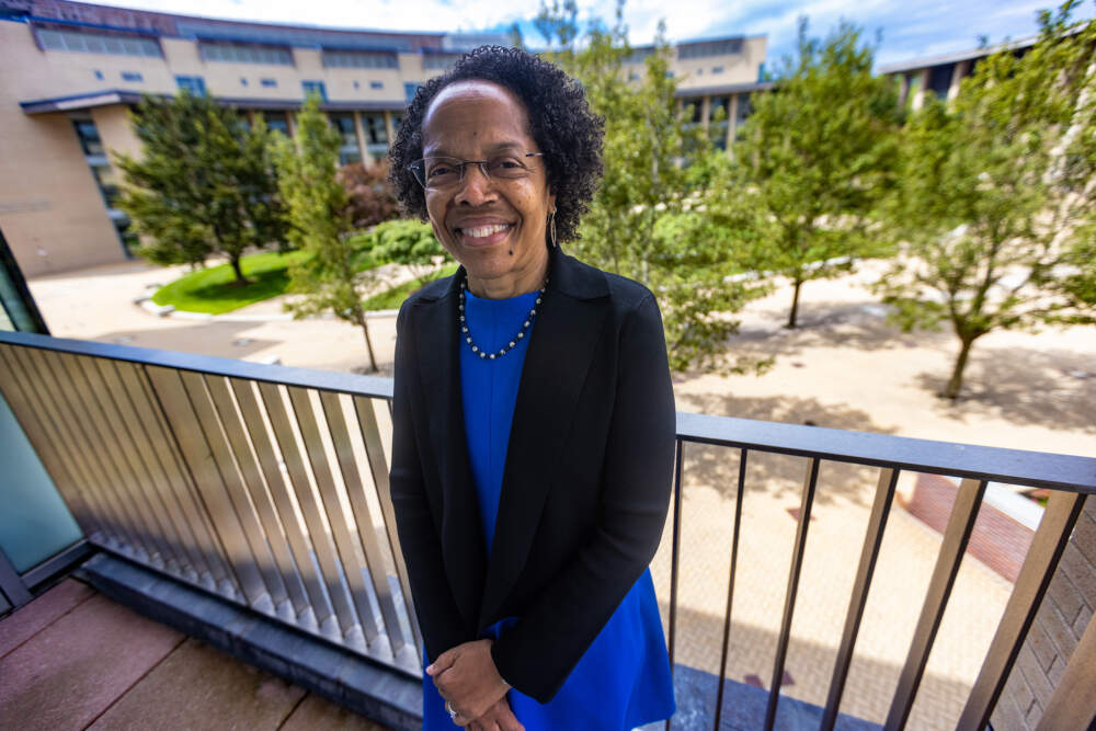 Gilda Barabino, Olin College's president since 2020. (Jesse Costa/WBUR)