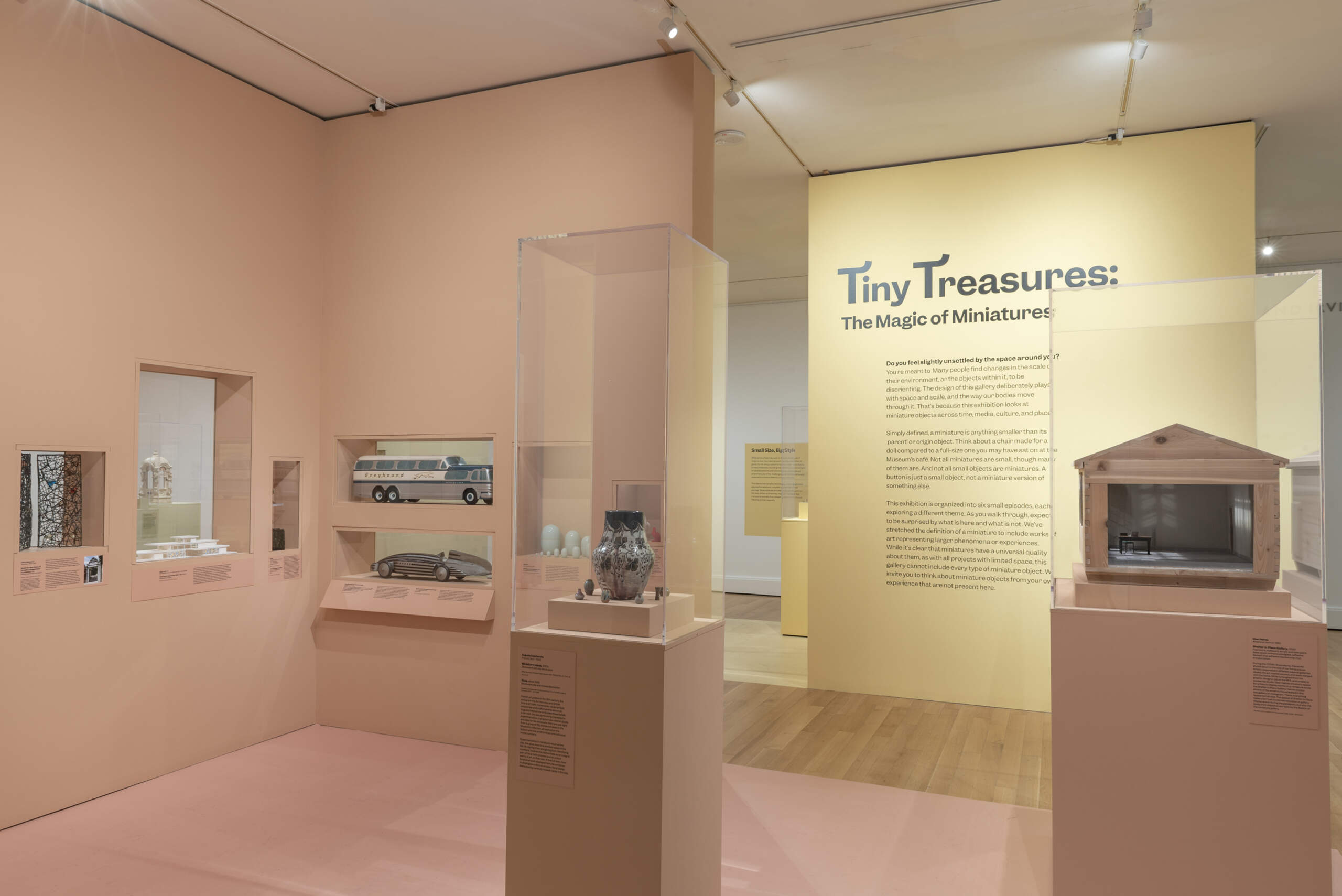 "Tiny Treasures: The Magic of Miniatures" exhibition at the Museum of Fine Arts, Boston. (Courtesy Museum of Fine Arts, Boston)