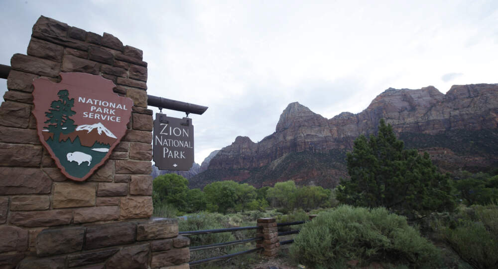 Officials at Zion National Park have scheduled a series of public meetings to discuss challenges facing the park as it continues to draw record numbers of visitors. (Rick Bowmer/AP)