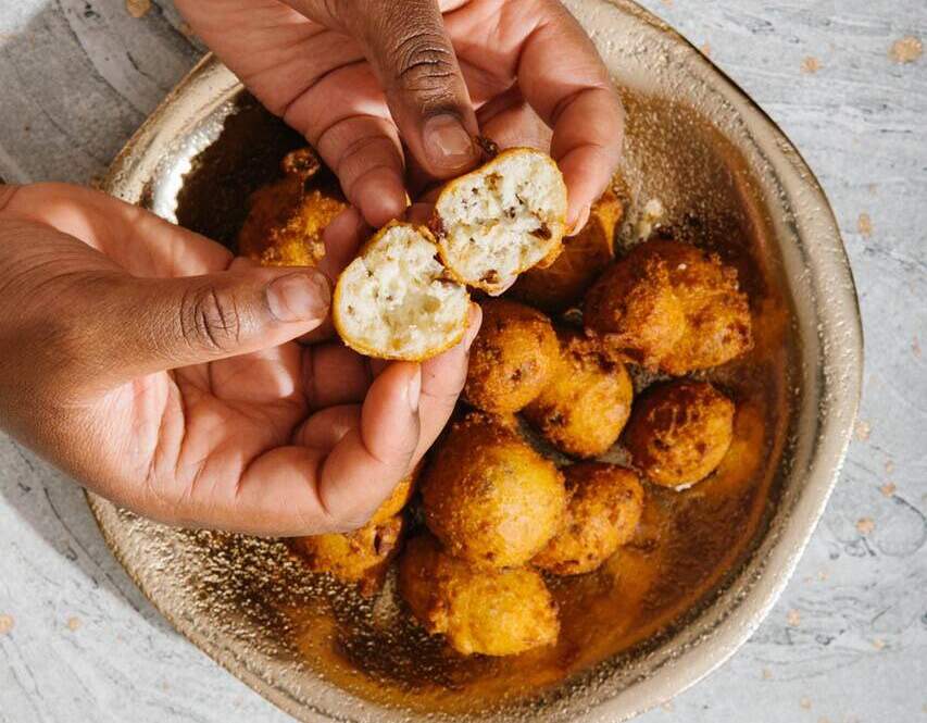 Cracklin' Hush Puppies. (Baxter Miller)