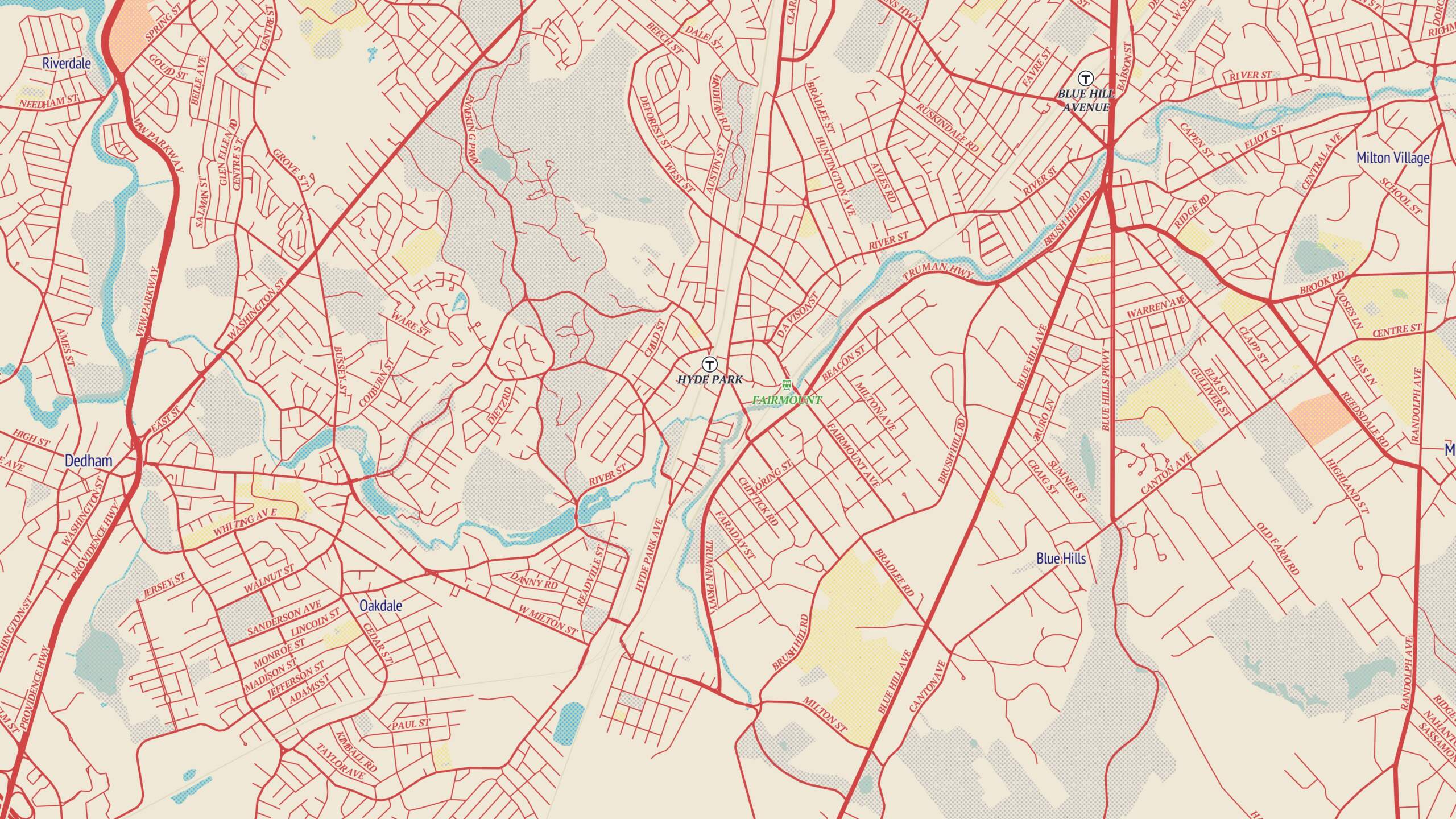Hyde Park (Mapbox)