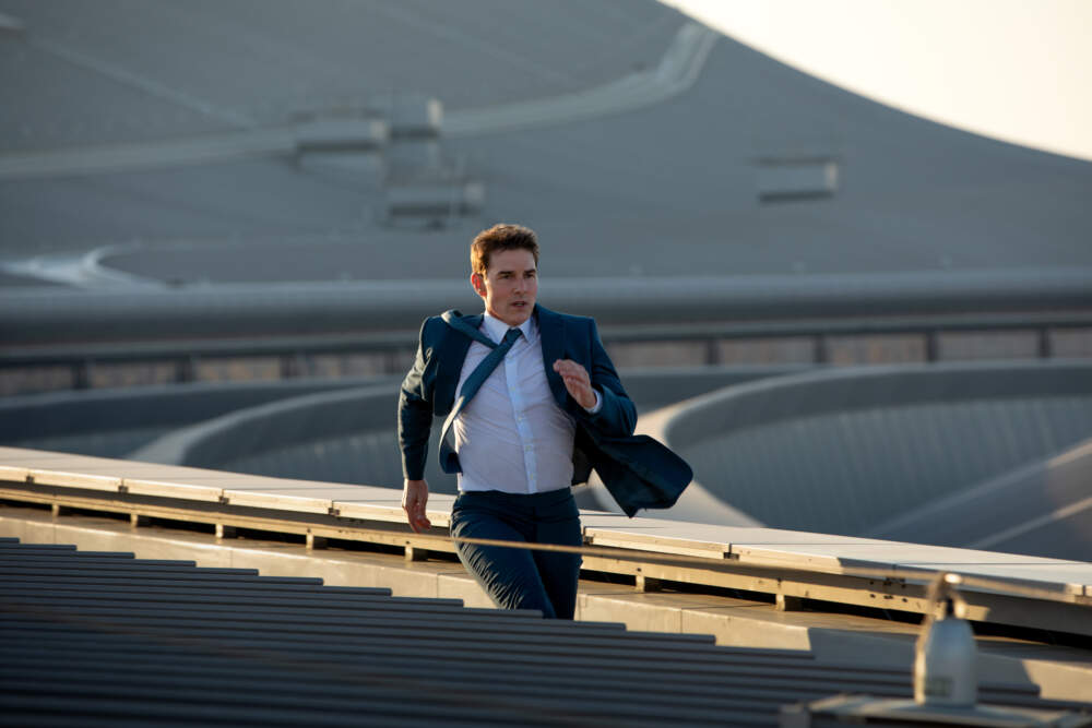 Tom Cruise in 'Mission: Impossible Dead Reckoning Part On.' (Courtesy Paramount Pictures and Skydance.)