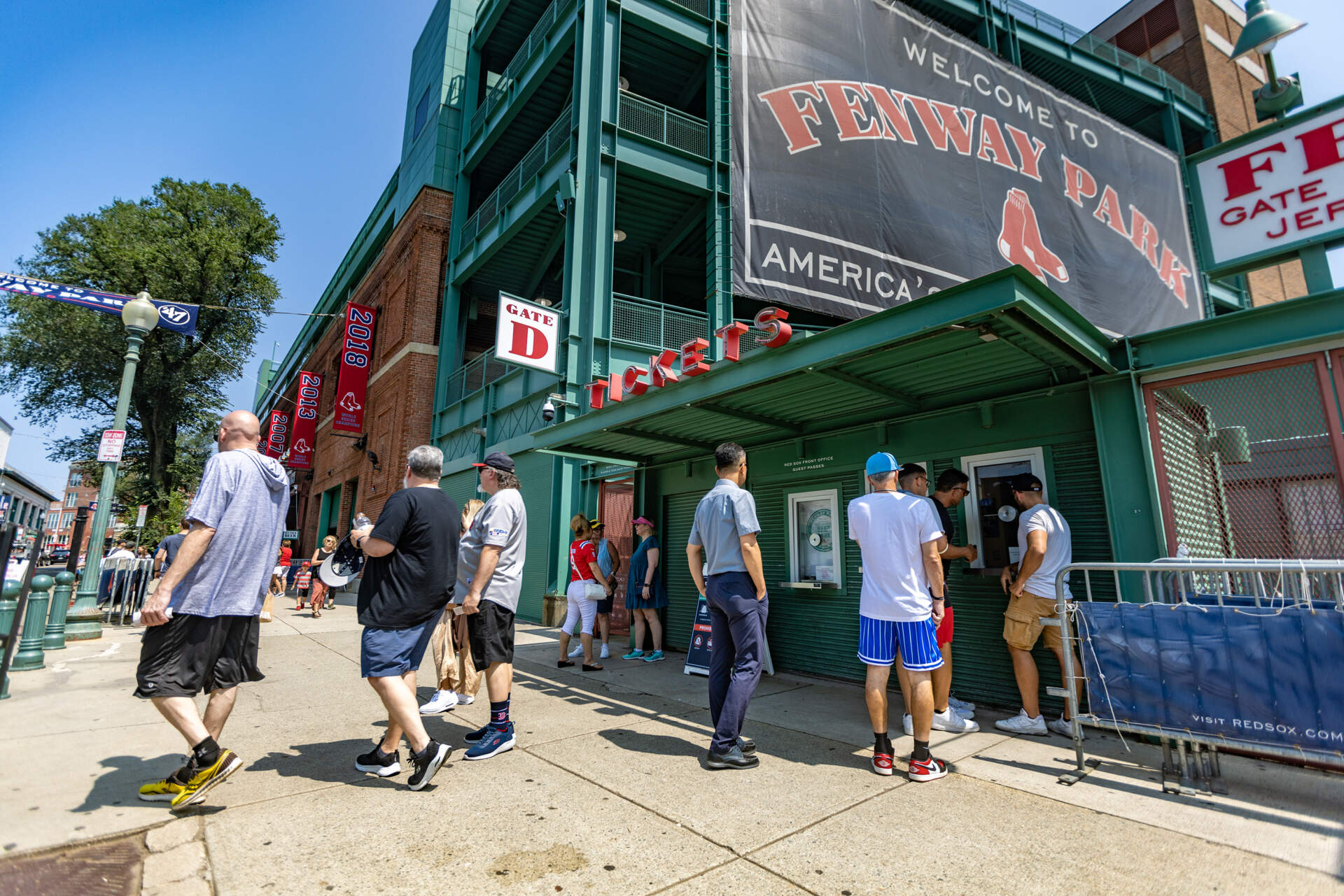 Boston Red Sox Team Store Outside Fenway Park - Boston, MA…