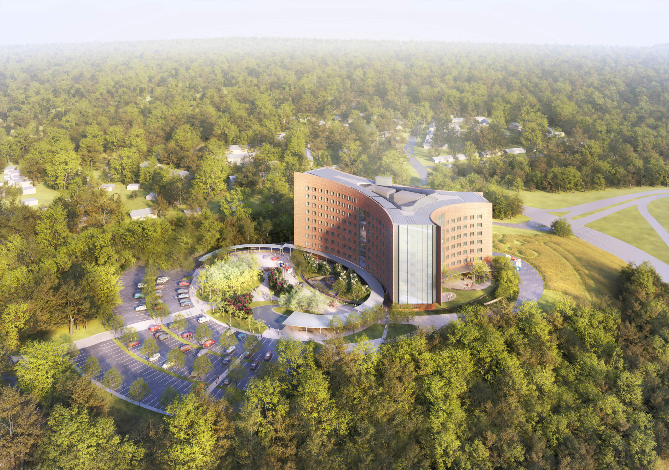 Rendering of the Holyoke Veterans Home campus. (Courtesy of Executive Office of Veterans' Services)