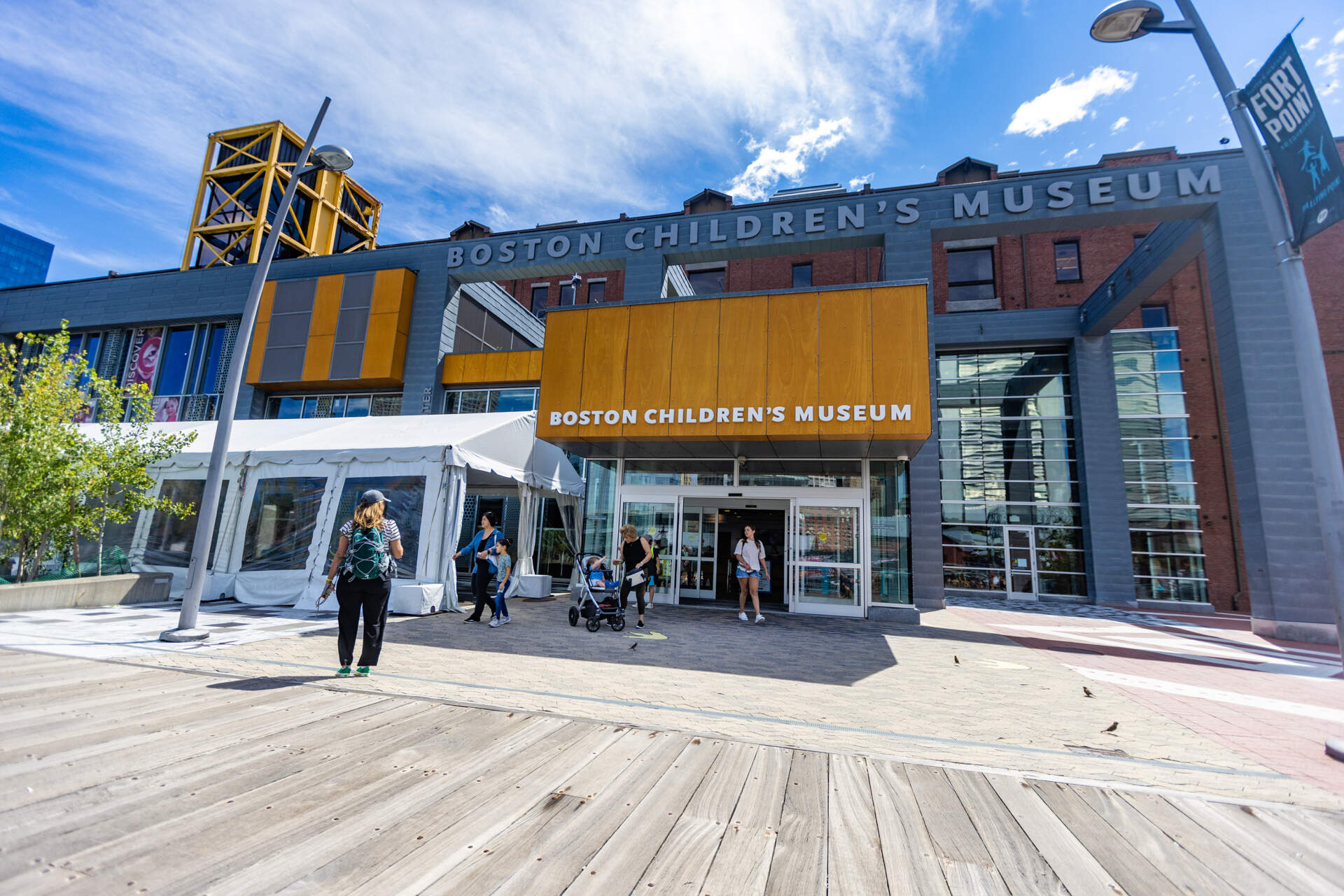 The Boston Children's Museum in the Seaport. (Jesse Costa/WBUR)