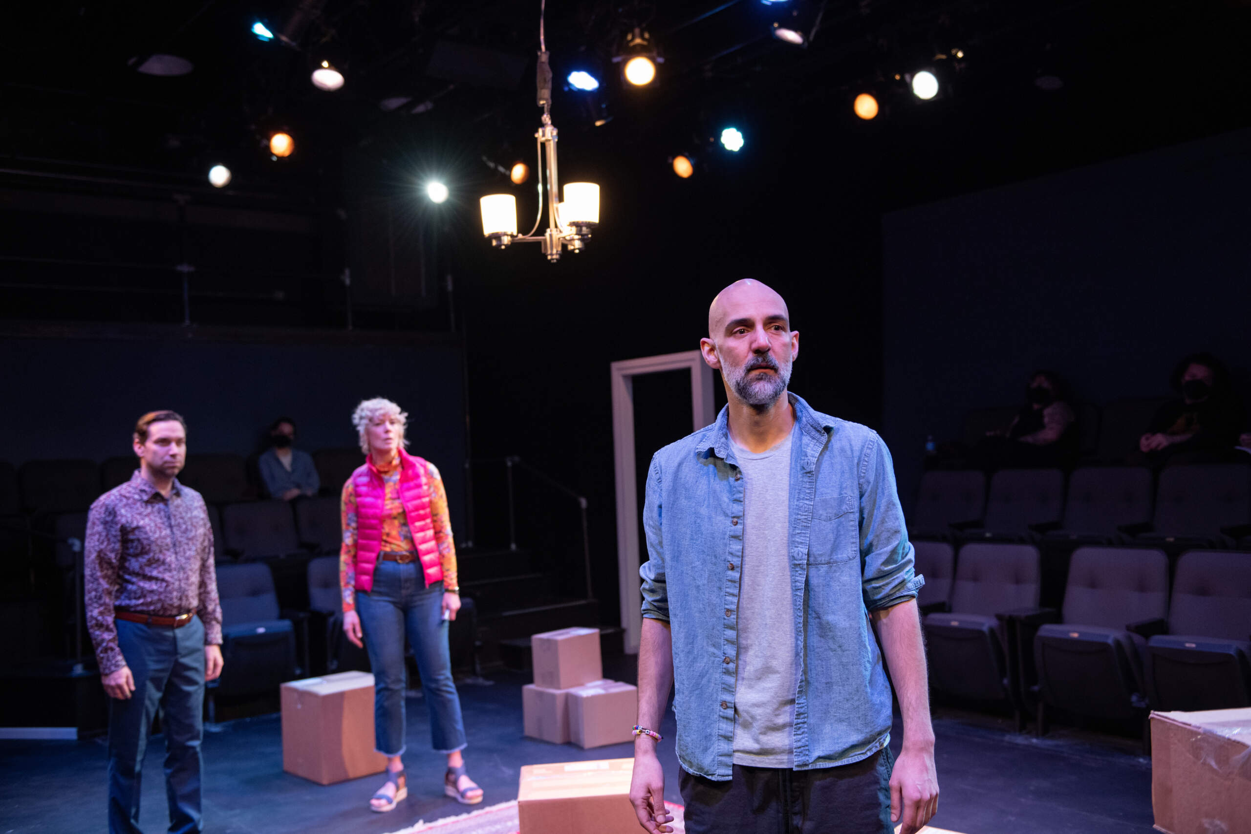 The cast of "The Ding Dongs." (Courtesy Kitchen Theater Company)