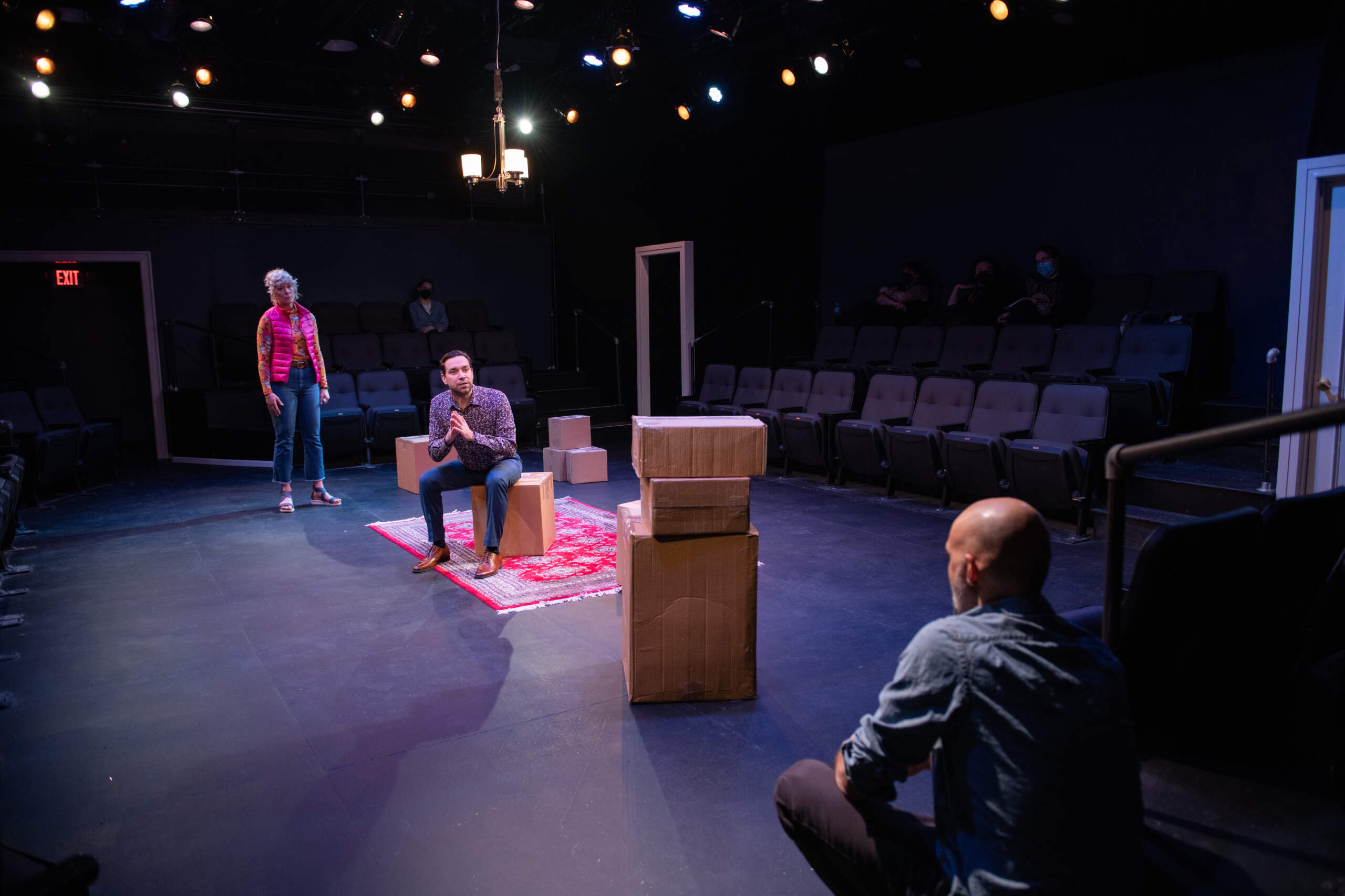 The cast of "The Ding Dongs." (Courtesy Kitchen Theater Company)