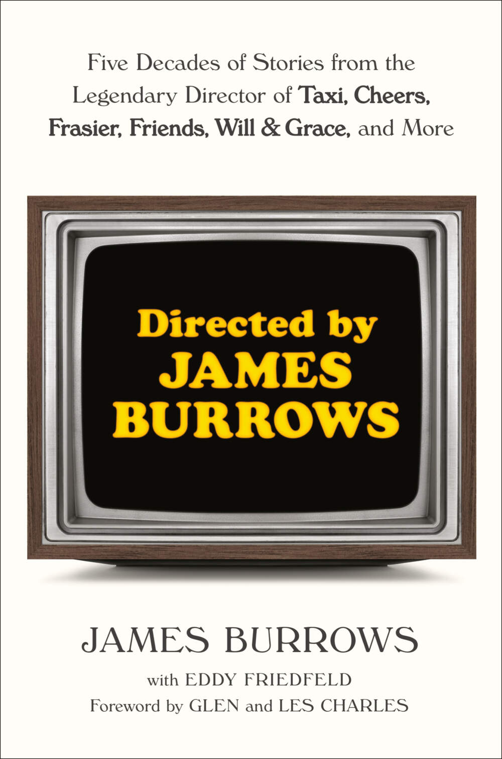 The cover of "Directed by James Burrows." (Courtesy)