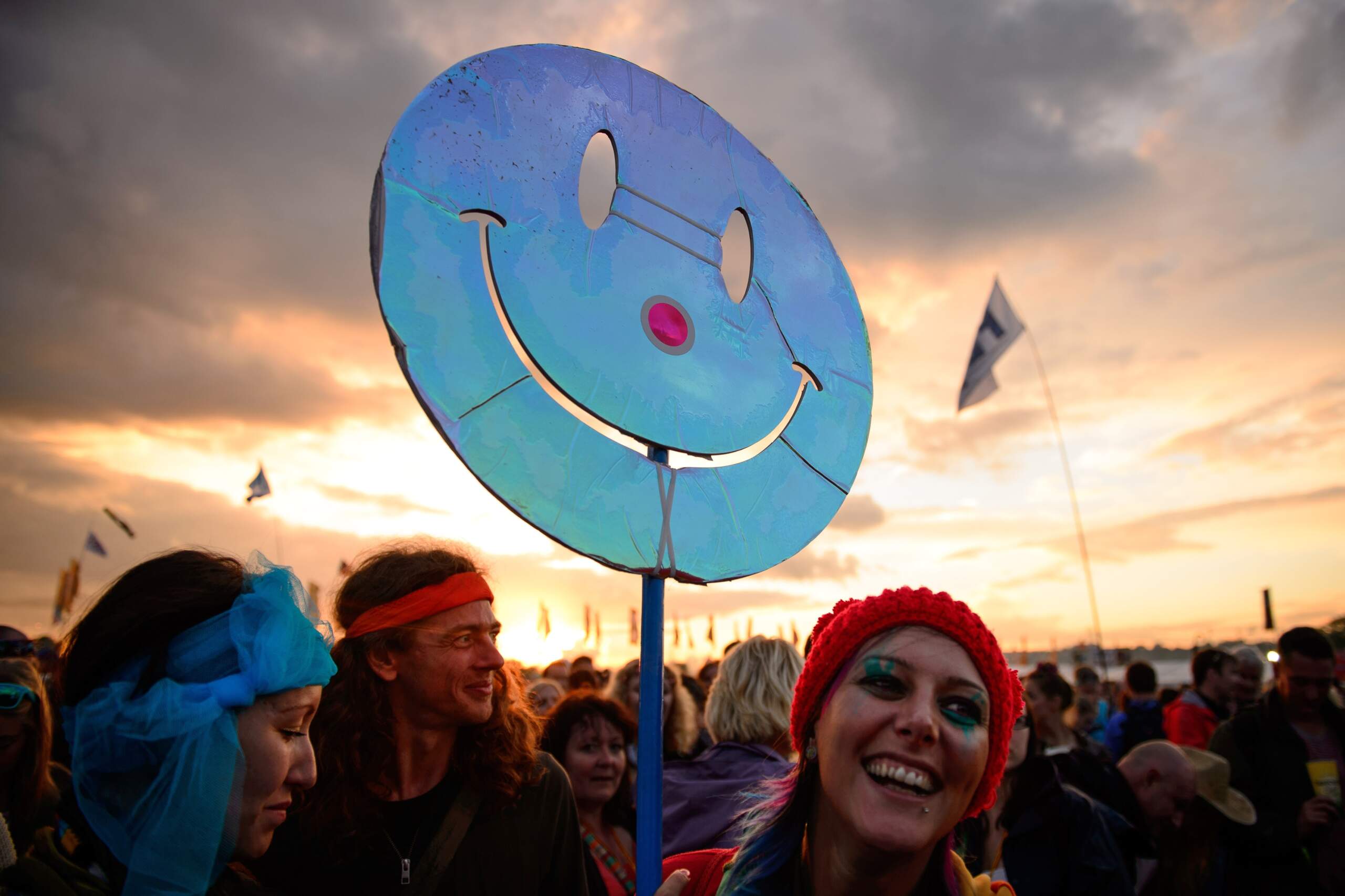 During times of financial stress, political division and even war, what is the relevance of happiness?
(Leon NealL/AFP via Getty Images)