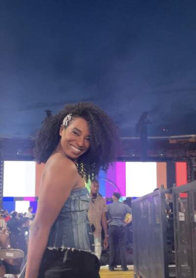 The author at Beyonce's Renaissance World Tour concert in Baltimore, Maryland. (Courtesy Juanita Tolliver)