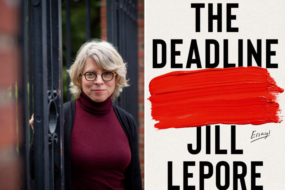 Jill Lepore, the author of &quot;The Deadline.&quot; (Courtesy Stephanie Mitchell)